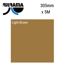 Light Brown Optimum Grade Gloss Vinyl 305mm x 5M