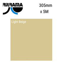 Light Beige Optimum Grade Gloss Vinyl 305mm x 5M