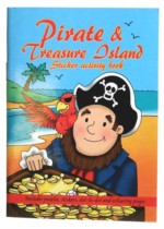 Pirate & Treasure Island Mini Sticker Activity Book