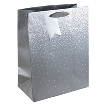 Silver Ombre Extra Large Gift Bag 6pk