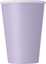 Lavender 12oz Large Paper Cups 10pk