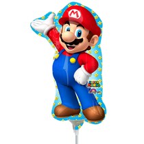 Mario Bros. Mini Shape Foil Balloon (air fill)