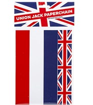 Union Jack Paper Chains 120pc