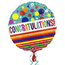 Congratulations! 18" Foil Balloon