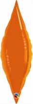 Orange 27" Foil Taper Balloon