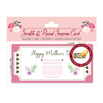 Mother's Day Scratch Card Voucher