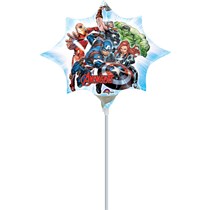 Avengers Mini Shape 10" Air Fill Foil Balloon