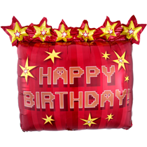 TNT Birthday Party Dynamite 25" SuperShape Foil Balloon