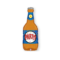 Party Beer Bottle 34" Foil Balloon