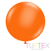 Tuftex Standard Orange 36" Latex Balloons 10pk