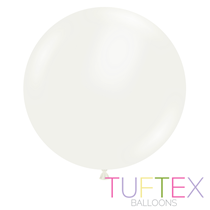 Tuftex Standard White 36" Latex Balloons 10pk