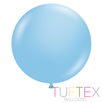 Tuftex Standard Baby Blue 36" Latex Balloons 10pk