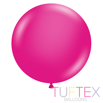 Tuftex Standard Hot Pink 36" Latex Balloons 10pk