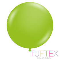 Tuftex Standard Lime Green 36" Latex Balloons 10pk