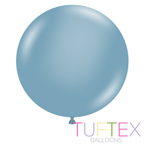 Tuftex Standard Blue Slate 36" Latex Balloons 10pk