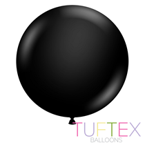 Tuftex Standard Black 36" Latex Balloons 10pk