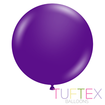 Tuftex Standard Plum Purple 36" Latex Balloons 10pk