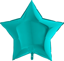 Tiffany 36" Foil Star Balloon