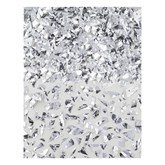Silver Sparkle Foil Shred Confetti 42grams
