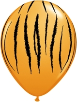 Tiger Stripes 11" Latex Balloons 25pk