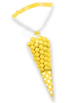 Yellow Cone Favour Bags 10pk