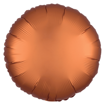Satin Luxe Amber Circle Foil Balloon