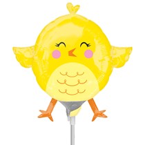 Easter Chicky Mini Shape Foil Balloon