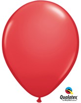 Qualatex Red 11" Latex Balloons 25pk