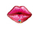 Kissy Lips Foil Balloon 14"