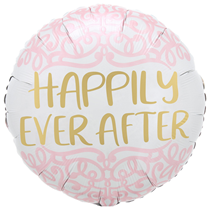 Happily Ever After 18" Round Foil Balloon