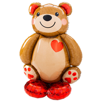 Big Cuddly Teddy Airloonz 48" Foil Balloon