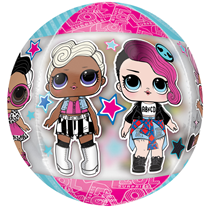 LOL Surprise Dolls Glam 15" Orbz Foil Balloon