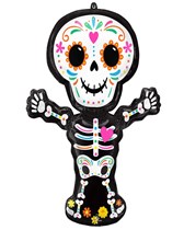 Halloween Day Of The Dead Supershape Foil Balloon