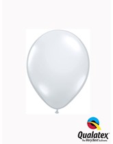 Qualatex Jewel 5" Diamond Clear Latex Balloons 100pk