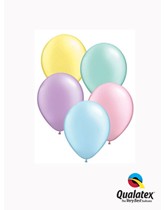 5" Pastel Pearl Assorted Latex Balloons 100pk