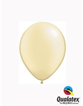 Qualatex Pearl 5" Pearl Ivory Latex Balloons 100pk