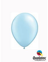 Qualatex Pearl 5" Pearl Light Blue Latex Balloons 100pk