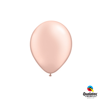 Qualatex 5 inch pearl peach latex balloons 100 pack