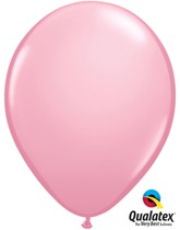 Qualatex Standard 11" Pink Latex Balloons 100pk