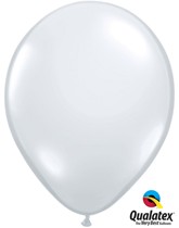 16" Diamond Clear Latex Balloons - 50pk