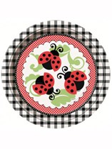 Ladybird Paper Plates 8pk