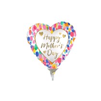 Happy Mother's Day Watercolour 9" Mini Foil Balloon