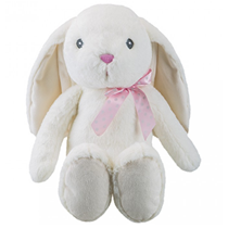 Sitting Floppy Easter Bunny Rabbit Cream Soft Toy 30cm