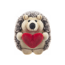 Valentine's Day Hedgehog Loveheart Soft Toy 15cm