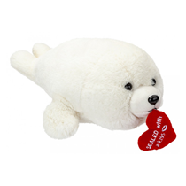 Valentine's Day Sealed With A Kiss Seal Soft Toy 35cm