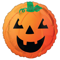 Halloween Fun & Spooky Pumpkin 18" Foil Balloon