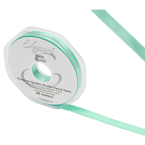 Mint Green Eleganza 10mm Satin Ribbon 20M
