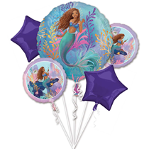  Little Mermaid Live Action Foil Balloon Bouquet