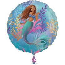 Little Mermaid Live Action Round Jumbo Foil Balloon
