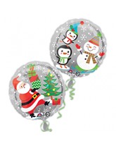 Merry Christmas Characters 17" Foil Balloon
